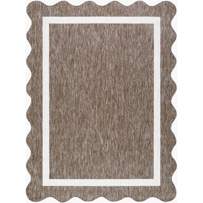 Livabliss Miami Beach Dark Brown MBH-2323 5 ft. 3 in. X 7 ft. Rect. Rug