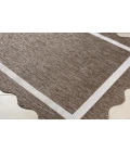 Livabliss Miami Beach Dark Brown MBH-2323 2 ft. 4 in. X 3 ft. 9 in. Rect. Rug