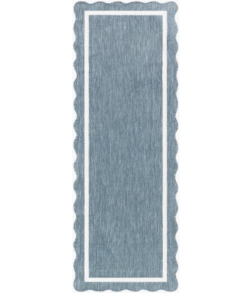 Livabliss Miami Beach Blue MBH-2325 2 ft. 7 in. X 7 ft. 3 in. Rect. Rug