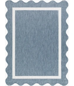 Livabliss Miami Beach Blue MBH-2325 5 ft. 3 in. X 7 ft. Rect. Rug