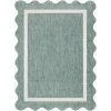 Livabliss Miami Beach Medium Green MBH-2326 5 ft. 3 in. X 7 ft. Rect. Rug