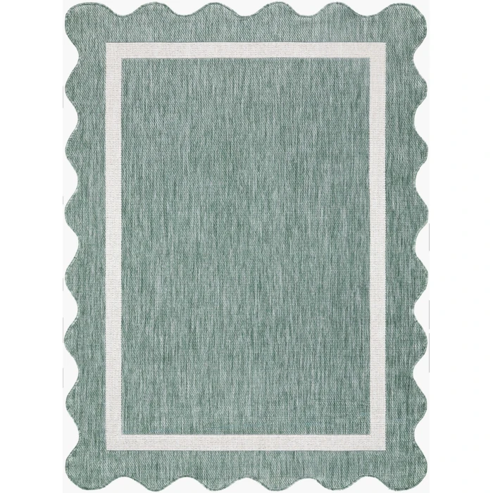 Livabliss Miami Beach Medium Green MBH-2326 2 ft. 4 in. X 3 ft. 9 in. Rect. Rug