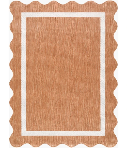 Livabliss Miami Beach Rust MBH-2327 5 ft. 3 in. X 7 ft. Rect. Rug