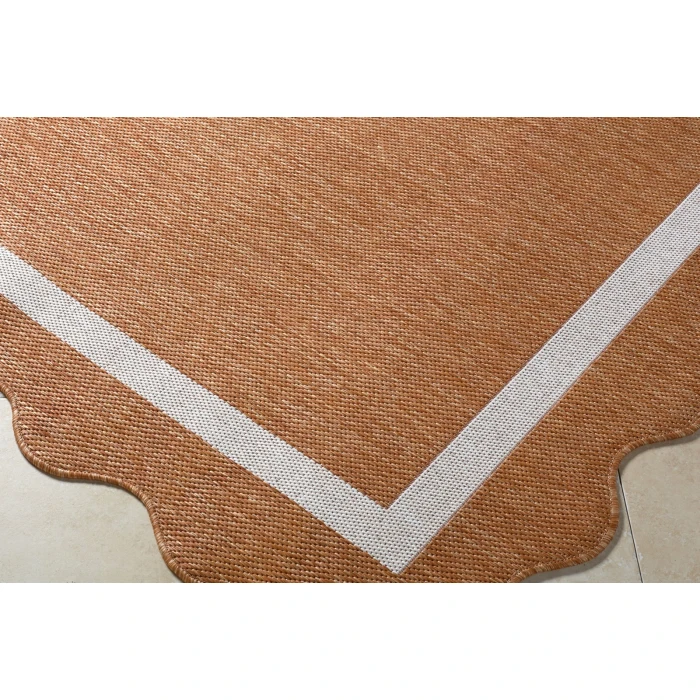 Livabliss Miami Beach Rust MBH-2327 5 ft. 3 in. X 7 ft. Rect. Rug
