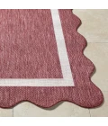 Livabliss Miami Beach Burgandy MBH-2328 5 ft. 3 in. X 7 ft. Rect. Rug