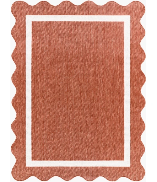 Livabliss Miami Beach Rust MBH-2329 6 ft. 7 in. X 9 ft. Rect. Rug