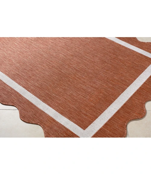 Livabliss Miami Beach Rust MBH-2329 6 ft. 7 in. X 9 ft. Rect. Rug