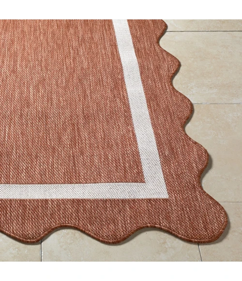 Livabliss Miami Beach Rust MBH-2329 6 ft. 7 in. X 9 ft. Rect. Rug