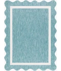 Livabliss Miami Beach Aqua MBH-2330 7 ft. 10 in. X 10 ft. Rect. Rug