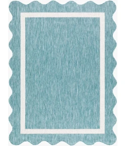 Livabliss Miami Beach Aqua MBH-2330 7 ft. 10 in. X 10 ft. Rect. Rug