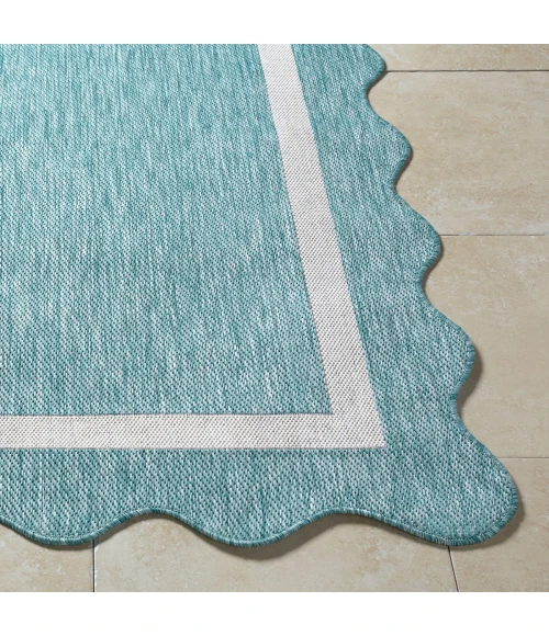 Livabliss Miami Beach Aqua MBH-2330 7 ft. 10 in. X 10 ft. Rect. Rug