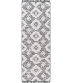 LIVABLISS Morocotton Black MCT-2303 2ft.6in. x 7ft.3in. Rect. Rug