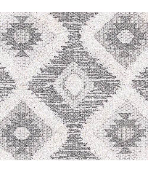 LIVABLISS Morocotton Black MCT-2303 2ft.6in. x 7ft.3in. Rect. Rug
