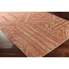 Surya Mandela MDA1000 Burnt Orange Cream Area Rug 5 ft. X 7 ft. 6 in. Rectangle