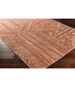 Surya Mandela MDA1000 Burnt Orange Cream Area Rug 5 ft. X 7 ft. 6 in. Rectangle