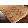 Surya Medina MED1108 Bright Orange Khaki Area Rug 2 ft. X 3 ft. Rectangle