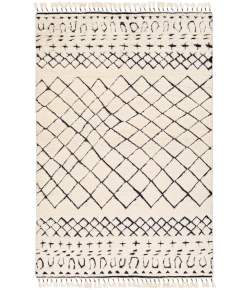 Surya Meknes MEK1003 Cream Black Area Rug 2 ft. X 3 ft. Rectangle