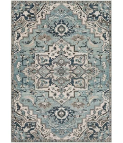 Livabliss Mesopotamia MEP2311 Medium Gray Teal Area Rug 2 ft. 7 in. X 4 ft. 11 in. Rectangle