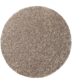 Surya Milan MIL5002 Charcoal Camel Area Rug 10 ft. Round