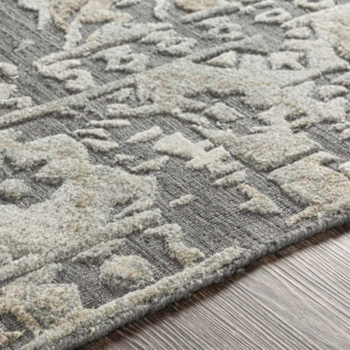 Surya Makalu Charcoal MKL-2308 6 ft. X 9 ft. Rect. Rug