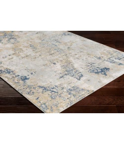 Livabliss Milano MLN2302 Light Gray Mustard Area Rug 6 ft. 9 in. X 9 ft. 6 in. Rectangle