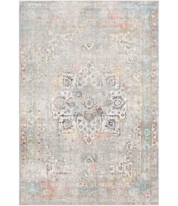Livabliss Milano MLN2306 Light Gray Mustard Area Rug 2 ft. 7 X 7 ft. 7 Rectangle