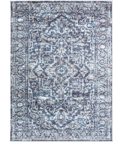 Livabliss Monte Carlo MNC2301 Navy White Area Rug 8 ft. 10 in. X 12 ft. Rectangle