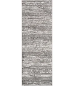 Livabliss Monte Carlo MNC2308 Light Gray White Area Rug 5 ft. 3 in. Round