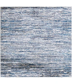 Livabliss Monte Carlo MNC2309 Navy Sky Blue Area Rug 6 ft. 7 in. Square