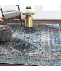 Livabliss Monte Carlo MNC2312 Light Gray Charcoal Area Rug 2 ft. X 3 ft. Rectangle