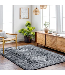 Livabliss Monte Carlo MNC2340 Black Charcoal Area Rug 8 ft. 10 in. X 12 ft. Rectangle