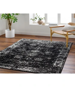Livabliss Monte Carlo MNC2349 Dark Purple Black Area Rug 8 ft. 10 in. X 12 ft. Rectangle