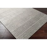 Livabliss Monaco MOC2304 Silver Gray Medium Gray Area Rug 4 ft. 3 in. X 5 ft. 11 in. Rectangle