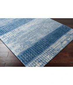 Livabliss Monaco MOC2305 Bright Blue Navy Area Rug 8 ft. 10 in. X 12 ft. 3 in. Rectangle