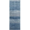 Livabliss Monaco MOC2305 Bright Blue Navy Area Rug 6 ft. 7 in. Square
