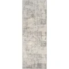 Livabliss Monaco MOC2311 Silver Gray Medium Gray Area Rug 2 ft. 7 in. X 7 ft. 3 in. Runner