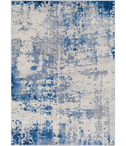 Livabliss Monaco MOC2334 Blue Light Blue Area Rug 2 ft. X 3 ft. Rectangle