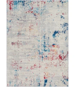 Livabliss Monaco MOC2335 Dark Blue Pale Blue Area Rug 2 ft. X 3 ft. Rectangle