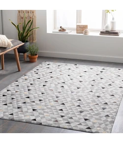 Surya Medora MOD1025 Gray Black Area Rug 2 ft. X 3 ft. Rectangle