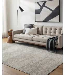 Livabliss Masterpiece MPC2319 Taupe Light Grey Area Rug 5 ft. 3 in. Round Round