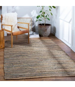 Surya Maren MRE1006 Denim Black Area Rug 2 ft. X 3 ft. Rectangle
