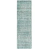 Surya Messina MSN2305 Aqua White Area Rug 8 ft. X 10 ft. Rectangle