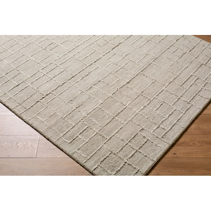 LIVABLISS Matterhorn Medium Gray MTH-2300 9ft. x 12ft. Rect. Rug