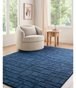 LIVABLISS Matterhorn 'Midnight Blue MTH-2302 9ft. x 12ft. Rect. Rug