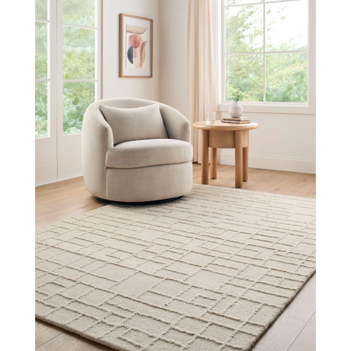 LIVABLISS Matterhorn 'Ivory MTH-2303 9ft. x 12ft. Rect. Rug