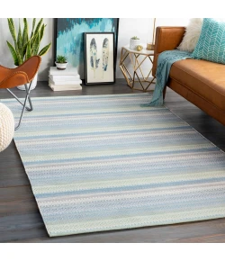 Surya Maritime MTM1009 Denim Sage Area Rug 2 ft. X 3 ft. Rectangle