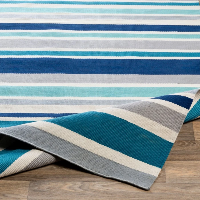 Surya Maritime Navy MTM-1011 8ft. x 10ft. Rect. Rug