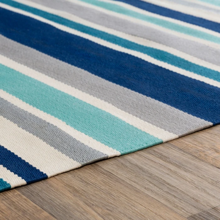 Surya Maritime Navy MTM-1011 8ft. x 10ft. Rect. Rug