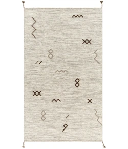 Livabliss Montezuma MTZ2005 Ivory Light Gray Area Rug 3 ft. 3 in. X 5 ft. 3 in. Rectangle