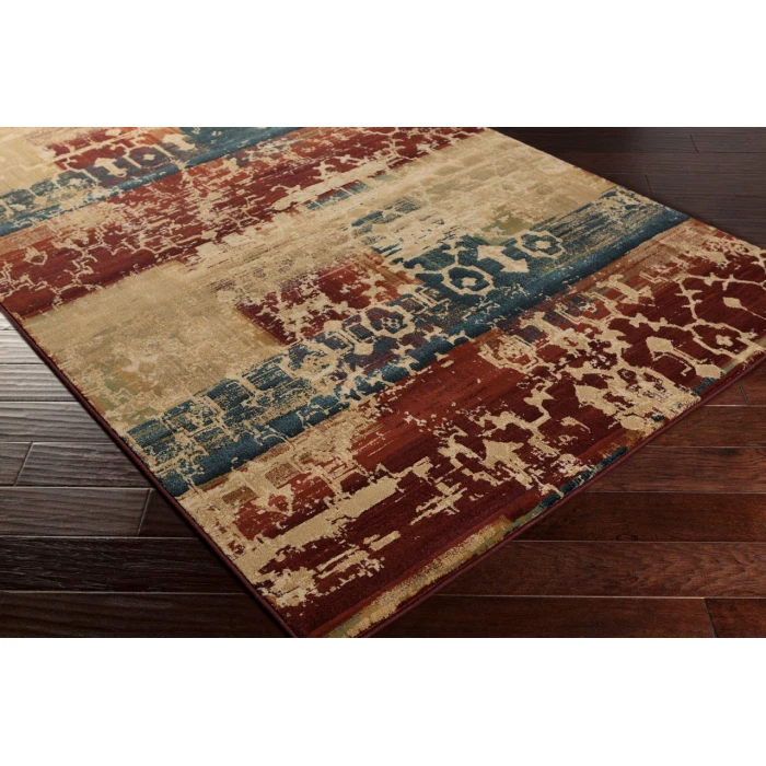 LIVABLISS Napa Burgandy NAP-1036 8ft.10in. x 12ft.10in. Rect. Rug
